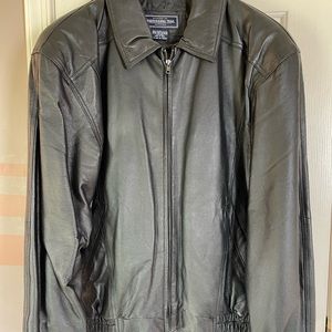 Susquehanna trails men’s large leather jacket